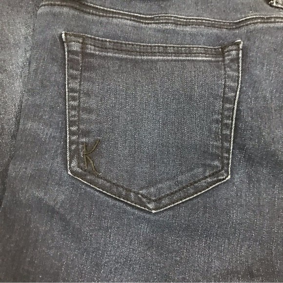 Kut from the Kloth Dark Blue Emma Zip Ankle Skinny Jeans - Picture 10 of 14